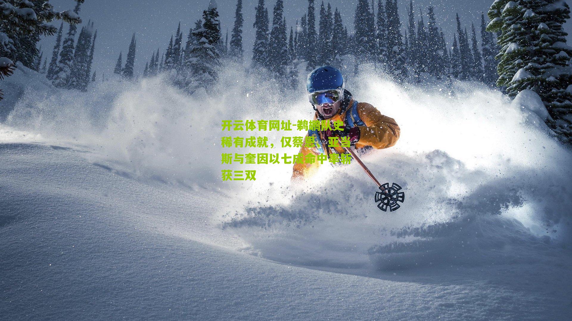 鹈鹕队史稀有成就，仅蔡恩、亚当斯与奎因以七成命中率斩获三双